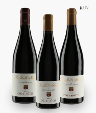 Verticale Côte-Rôtie Belle-Hélène 2013/2016/2019 Stéphane Ogier